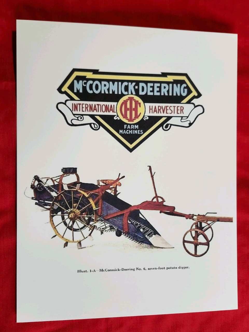 McCormick Deering Advertising Farm Advertising International Harvester Adv