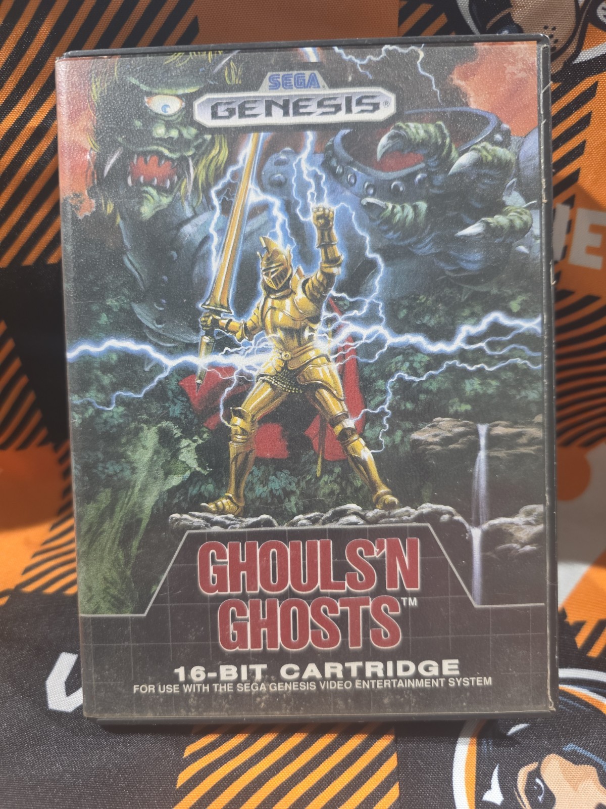 Ghouls \'n Ghosts (Sega Genesis, 1989) - No Manual 