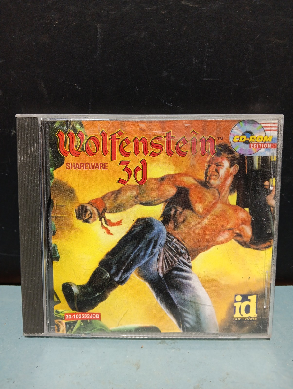 Wolfenstein 3d Shareware PC CD-ROM  w/ Jewel Case (Id Software, 1993)