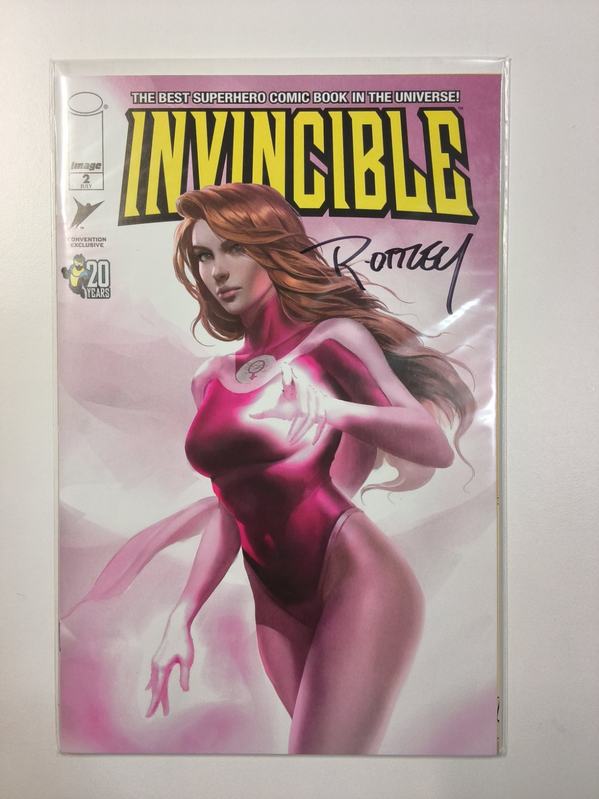 Invincible #2 Florentino Cover SDCC 2023 Signed Ottley w/COA