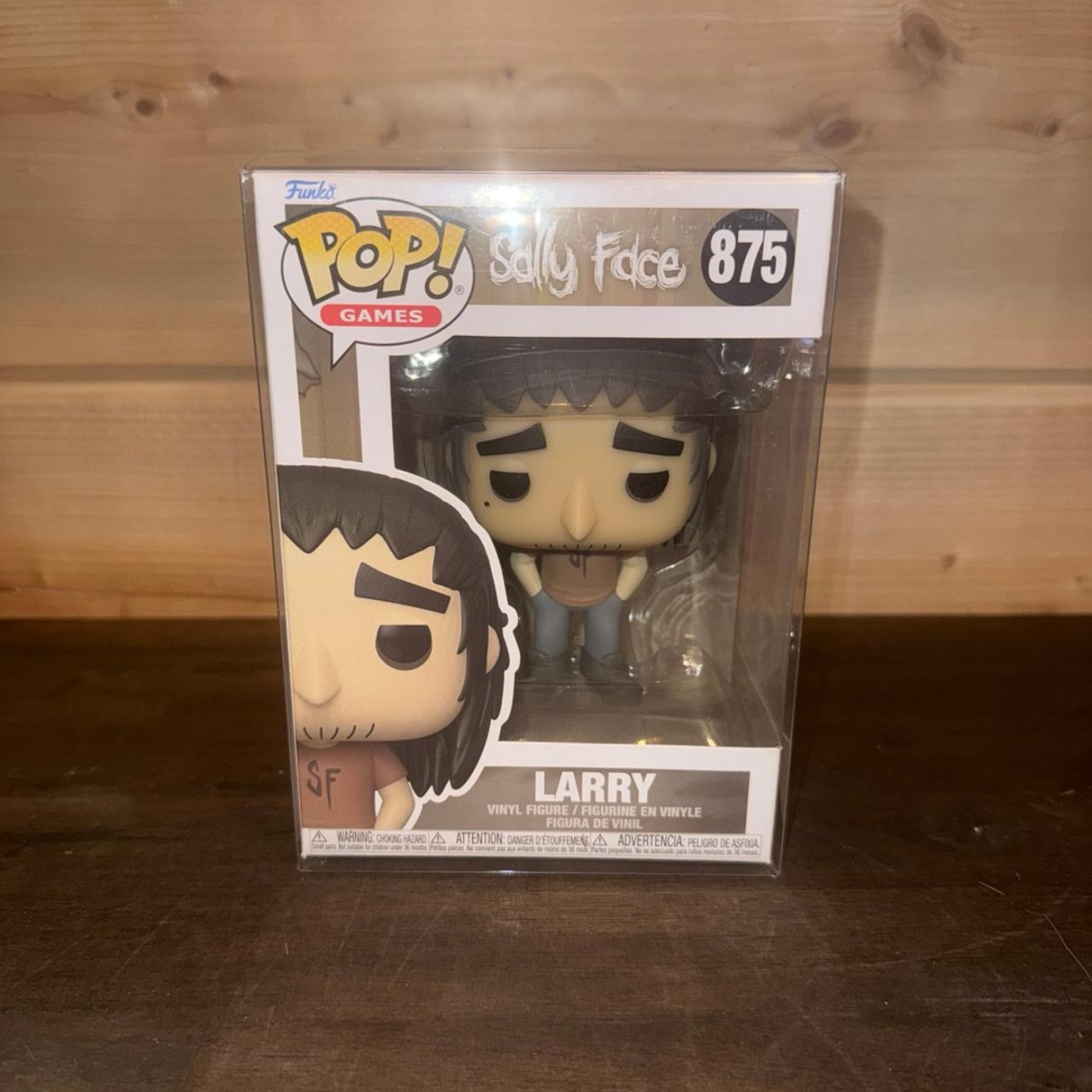 Funko POP Games Sally Face Larry Vinyl Figure #875 Collectible Toy