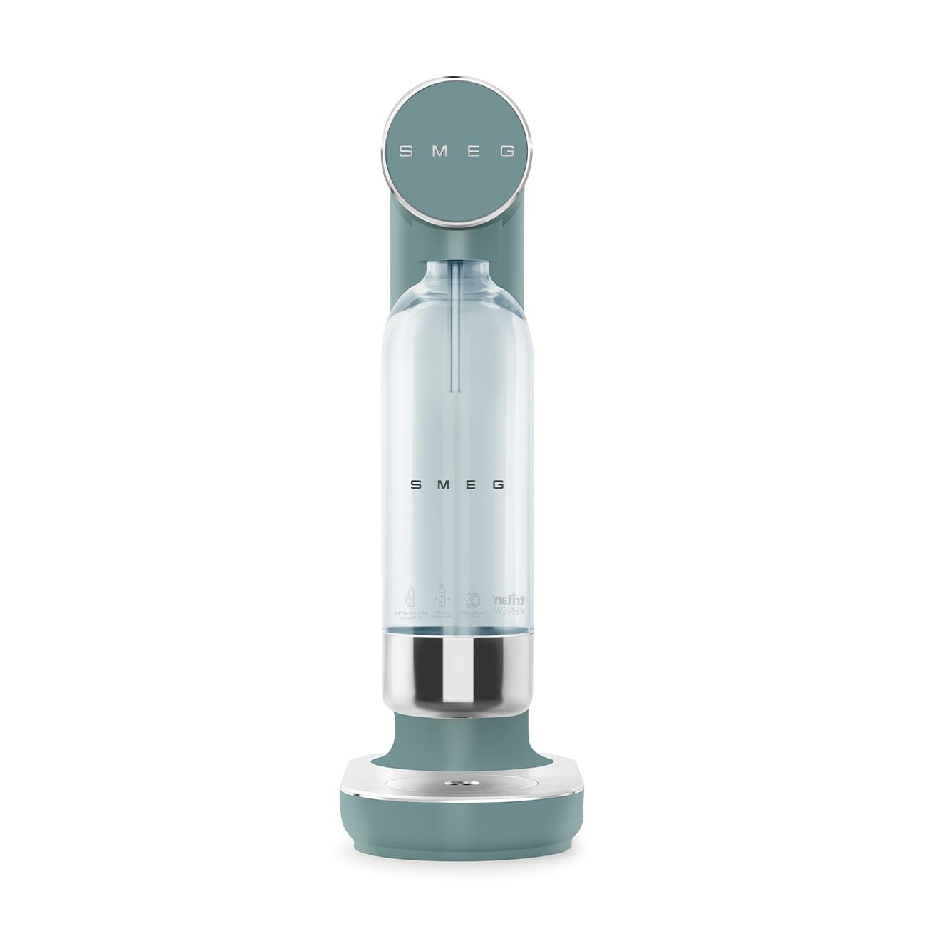 [Official Japanese Product] Smeg Soda Maker (Matte Emerald Green)_