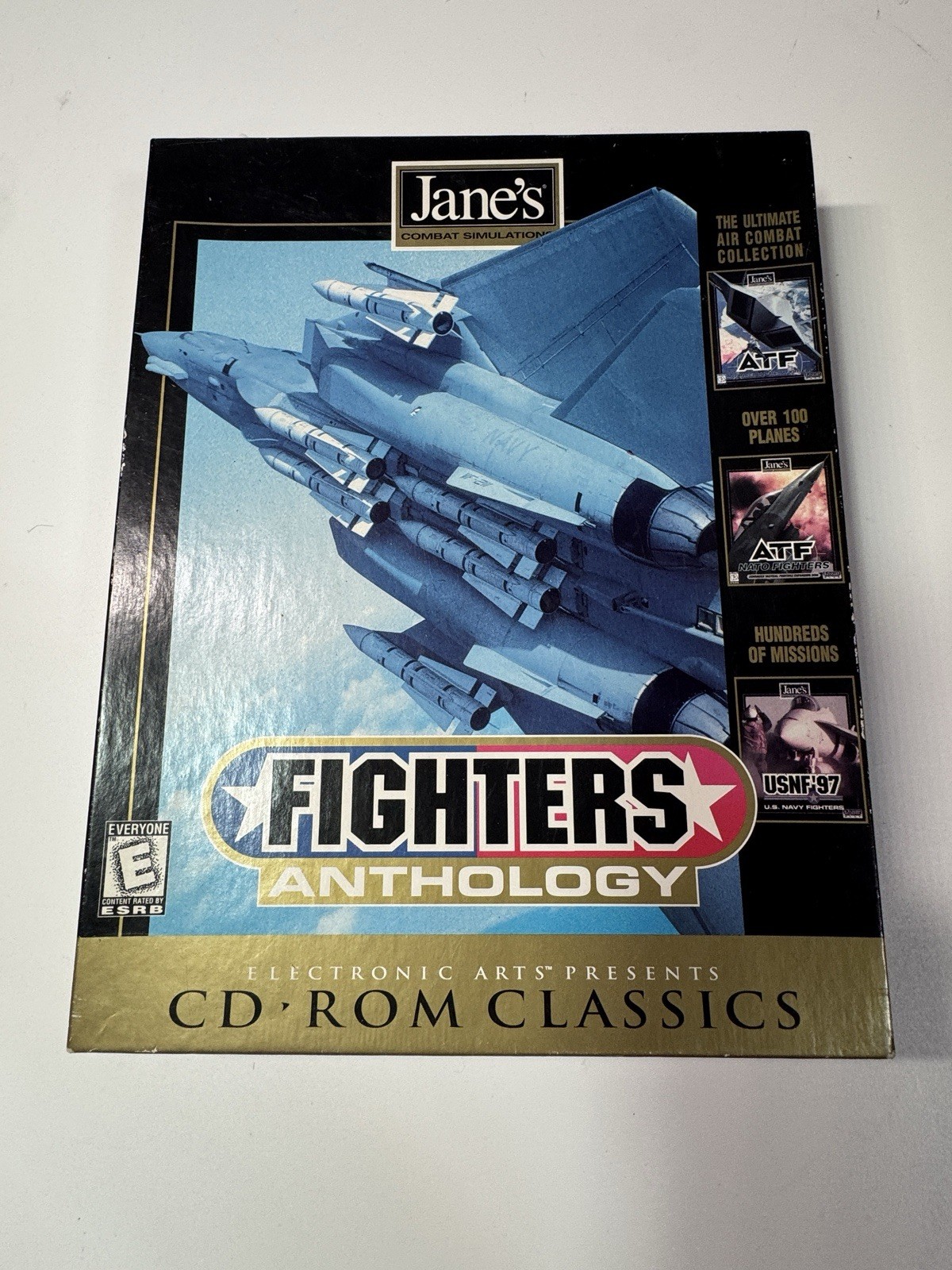 Jane's Combat Simulations: Fighters Anthology (1997 PC CD) Complete