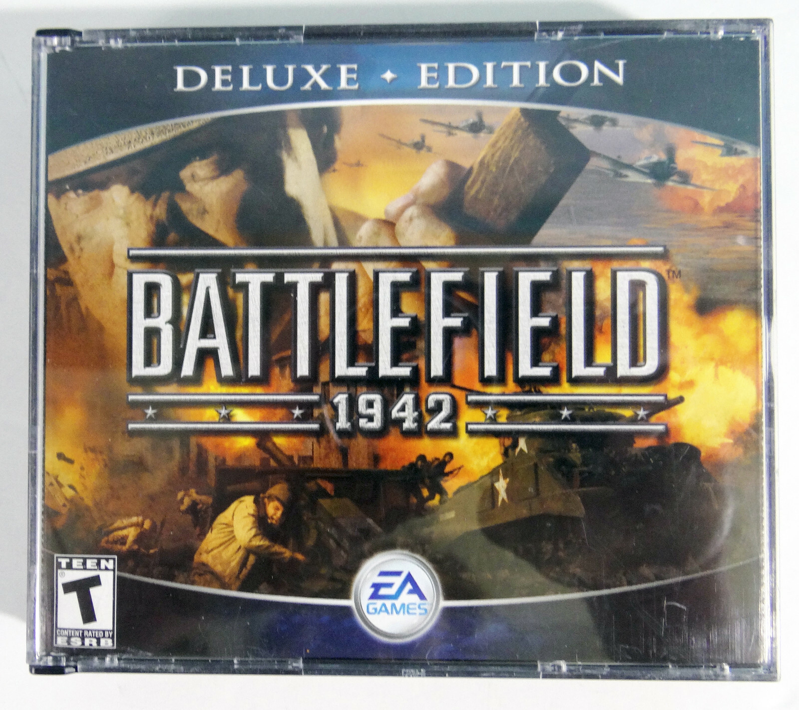 Battlefield 1942 Deluxe Edition PC 3CDROM No Manual EA Games W/CDKeys 2002 