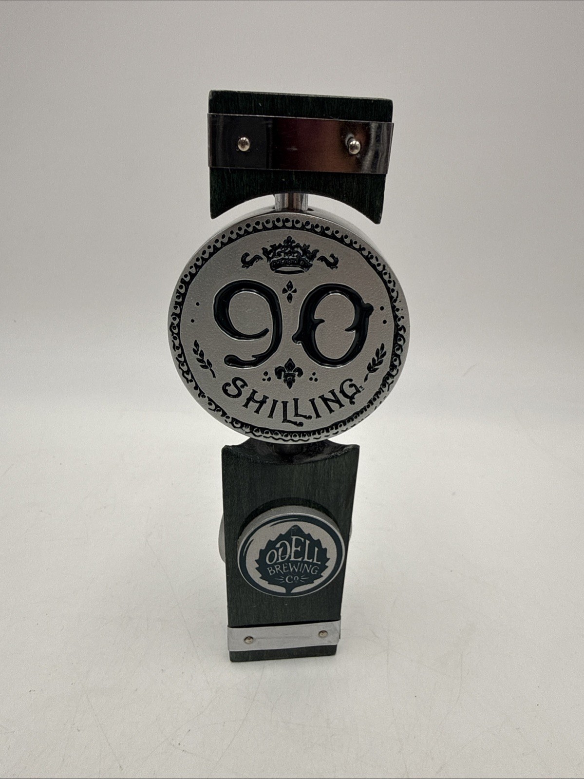 Odell Brewing Co 90 Shilling beer tap handle knob breweriana Short *Spinning* A