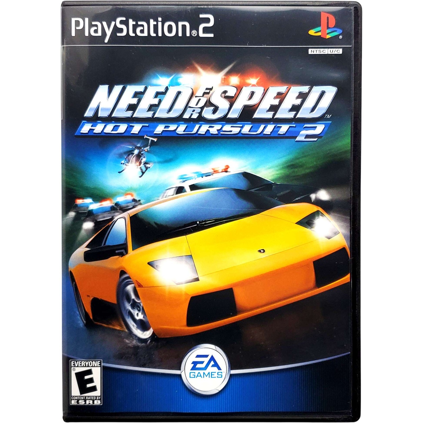 Need For Speed Hot Pursuit 2 - Sony Playstation 2 PS2 Pristine Tested