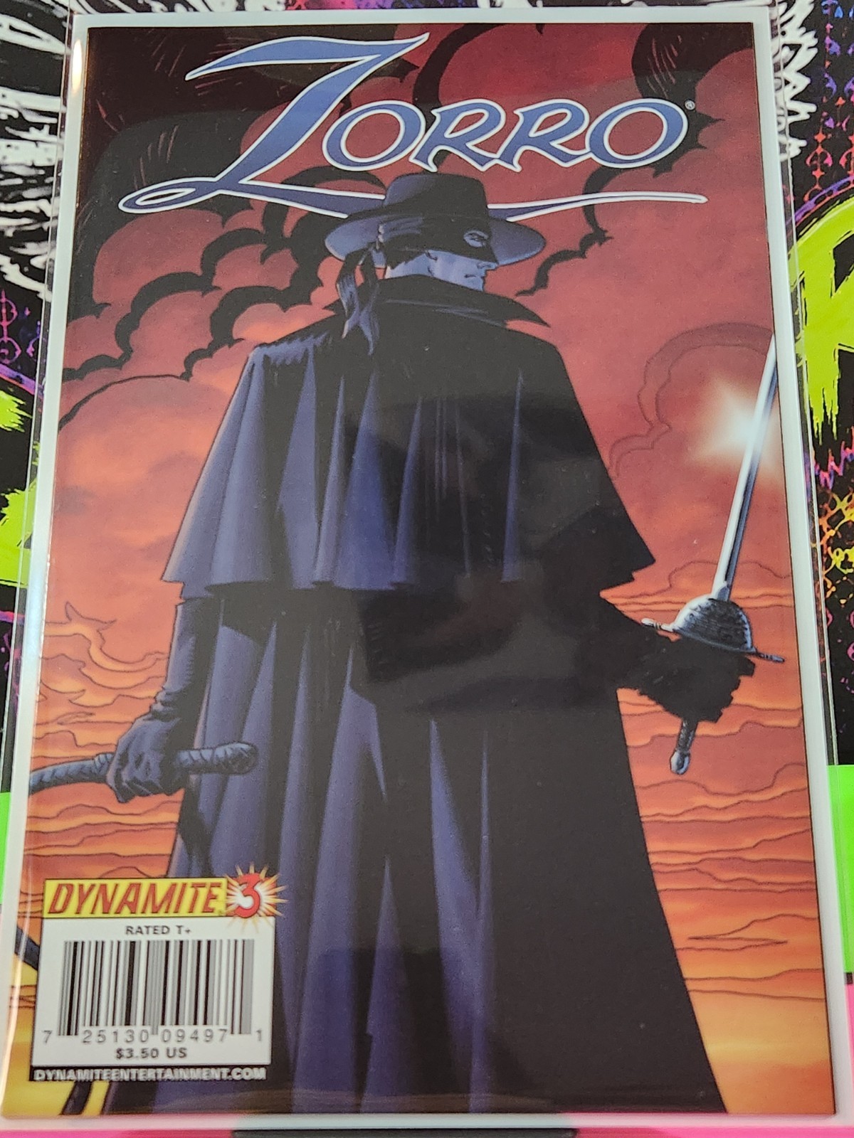 Zorro #3A Matt Wagner Cover Dynamite Entertainment 2008