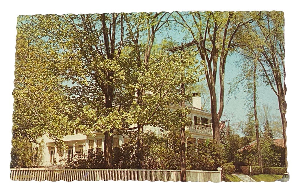 Blaine Mansion, Governor\'s Residence ~ Augusta Maine ME ~ Vintage Postcard