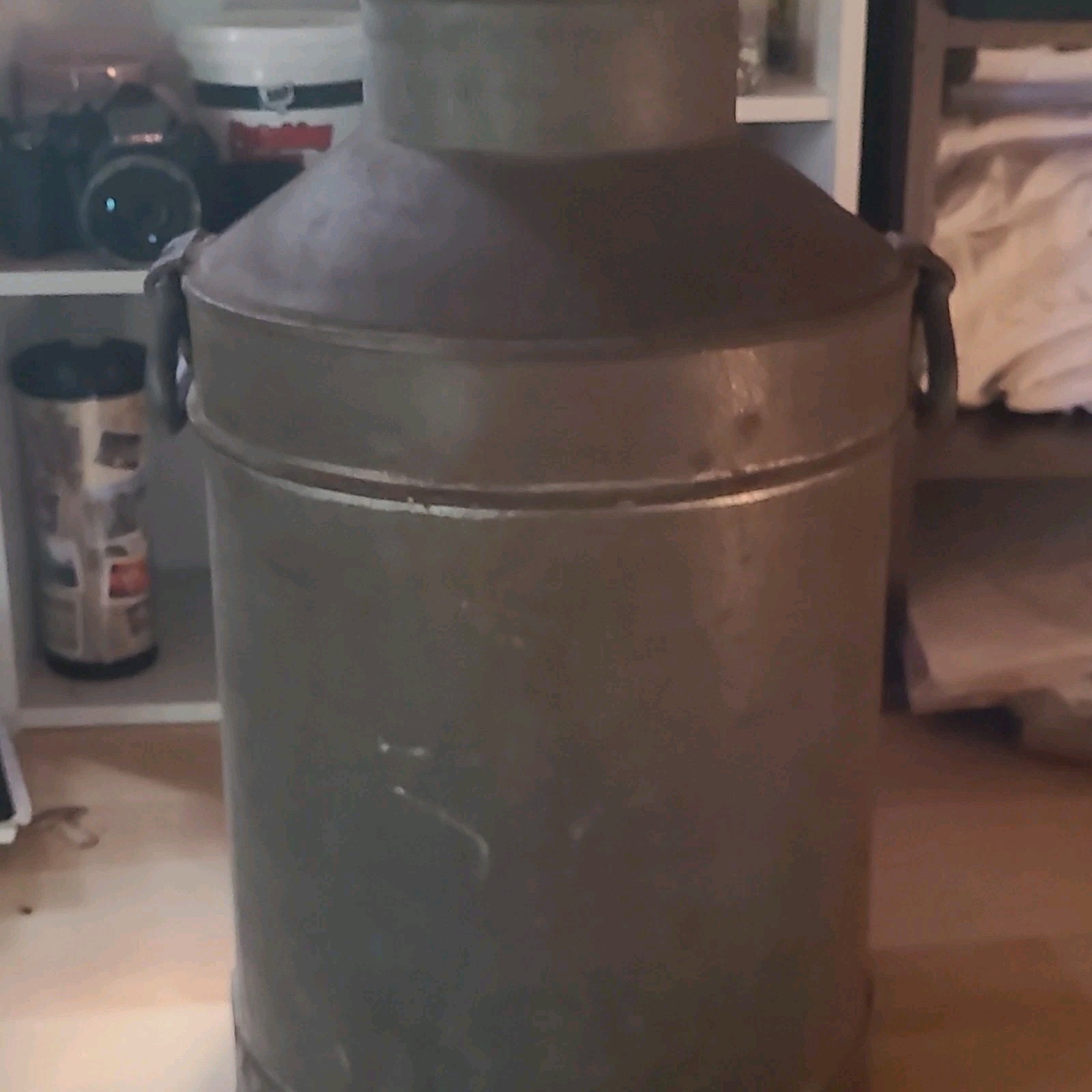 Vintage 1930s milk can 