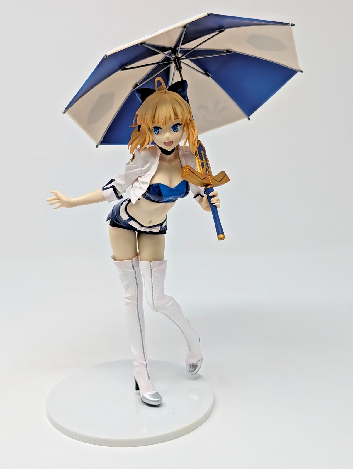 Fate stay night Saber TYPE-MOON RACING Ver 1/7 Figure Stronger Plusone Loose