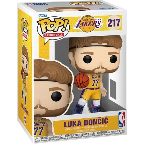 NBA Lakers Luka Doncic Basketball Sports Team Funko Pop Vinyl Figure #217