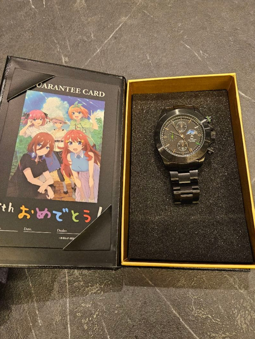 The Quintessential Quintuplets Yotsuba 5th Anniversary Limited Edition Watch