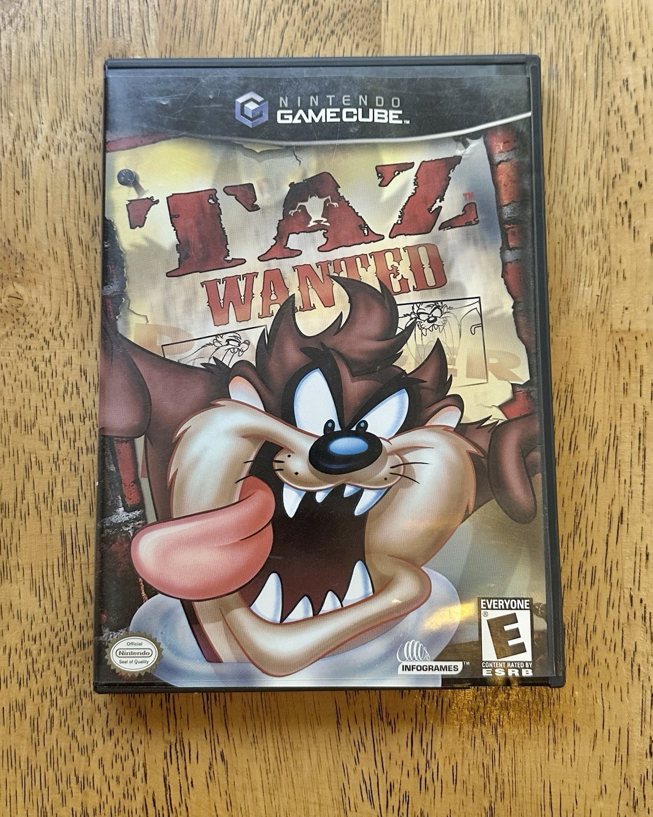Taz Wanted (Nintendo GameCube, 2002) No Manual