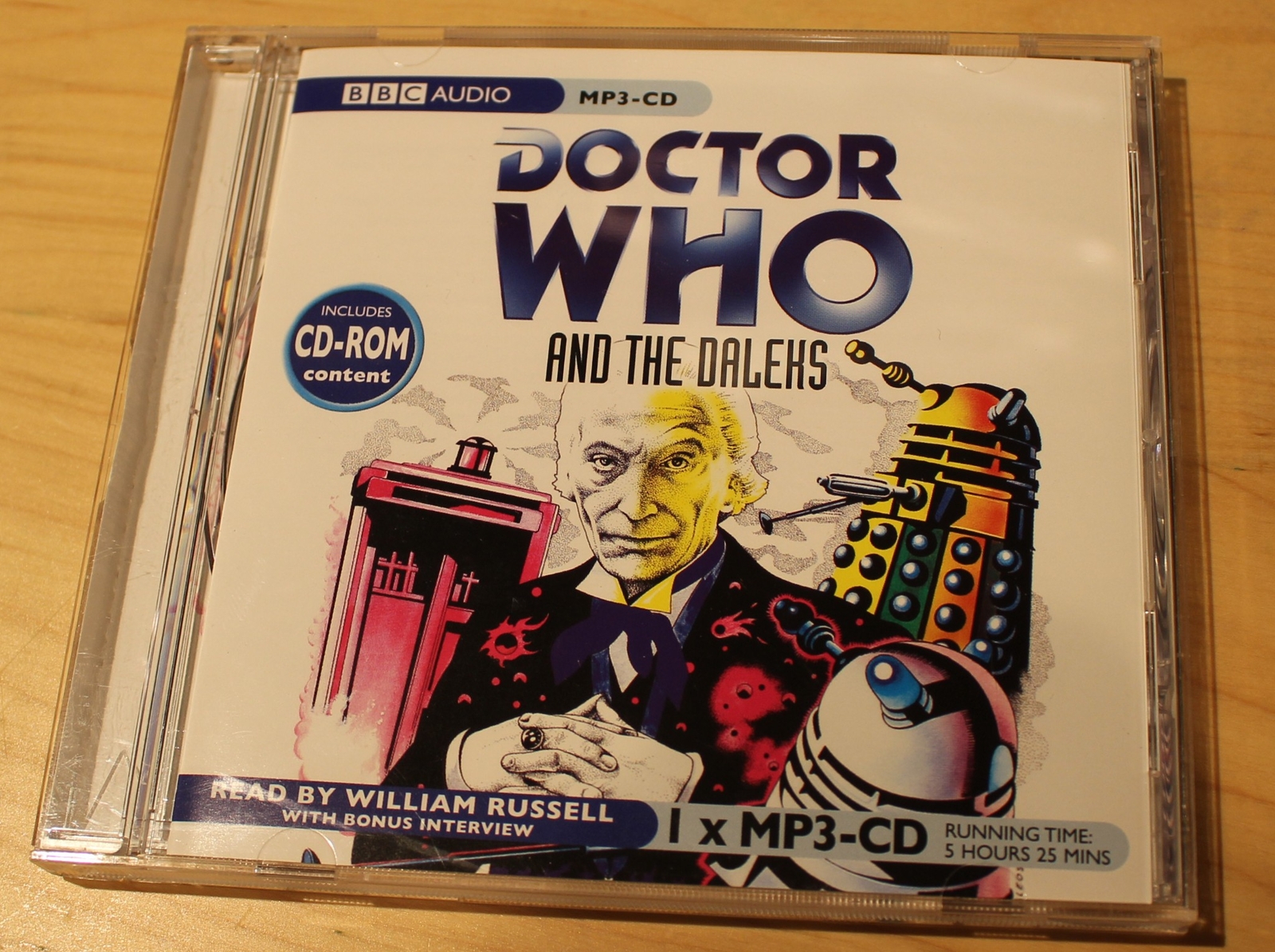Doctor Who - MP3 CD - Unabridged Audiobook - Doctor Who and the Daleks