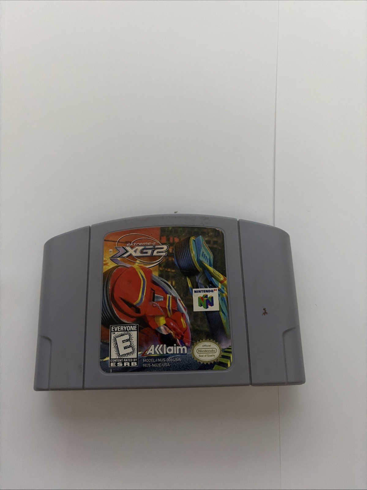 Extreme-G 2 XG2 (Nintendo 64 N64, 1998) Authentic Tested Cart Only
