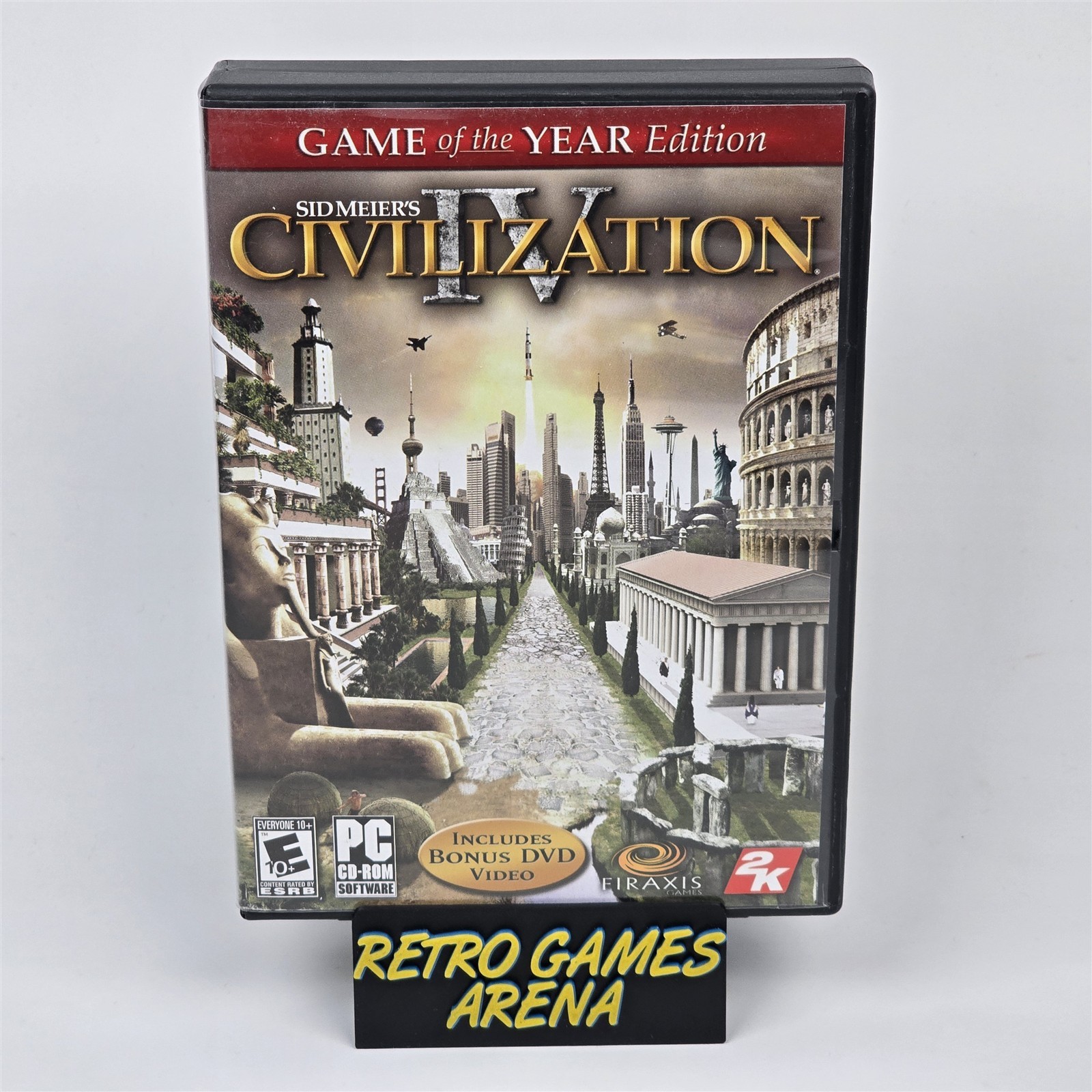 Civilization IV 4: Game of the Year Edition (PC CD-ROM) CIB COMPLETE