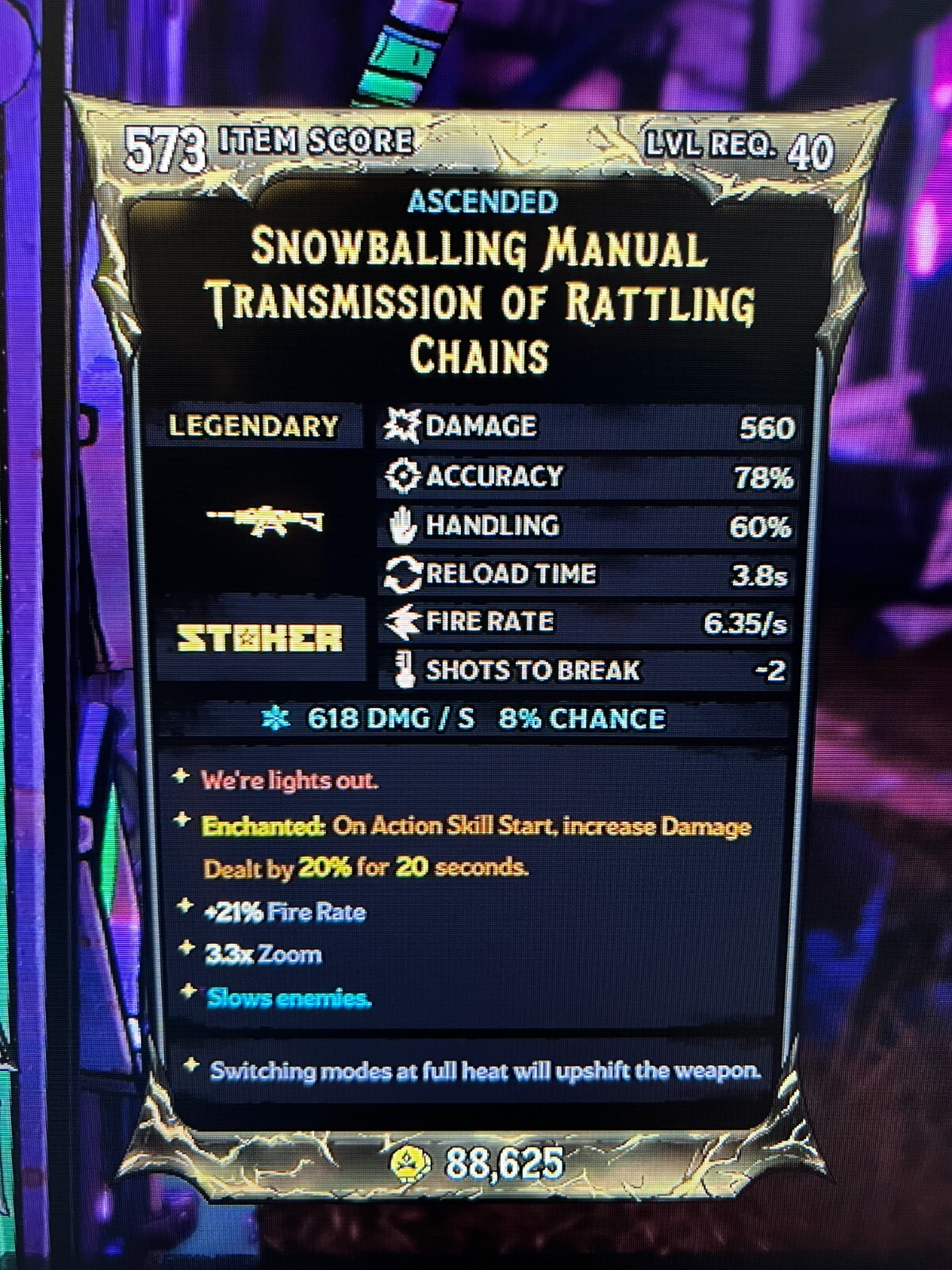 PS/XBOX/PC Tiny Tina's Wonderlands ASCENDED GEAR GUNS SPELLS WARDS MELEE (LEGIT)