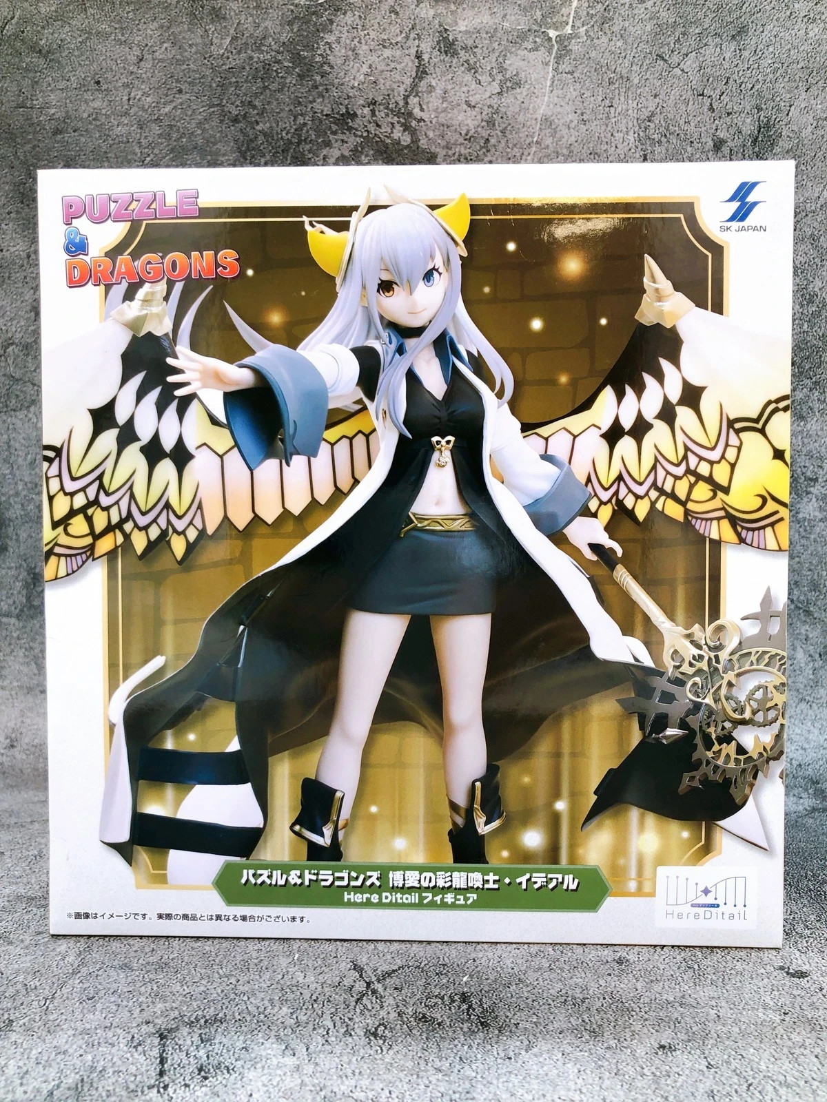Puzzle & Dragons Ideal, the Benevolent Here Ditail Figure SK JAPAN AUTHENTIC