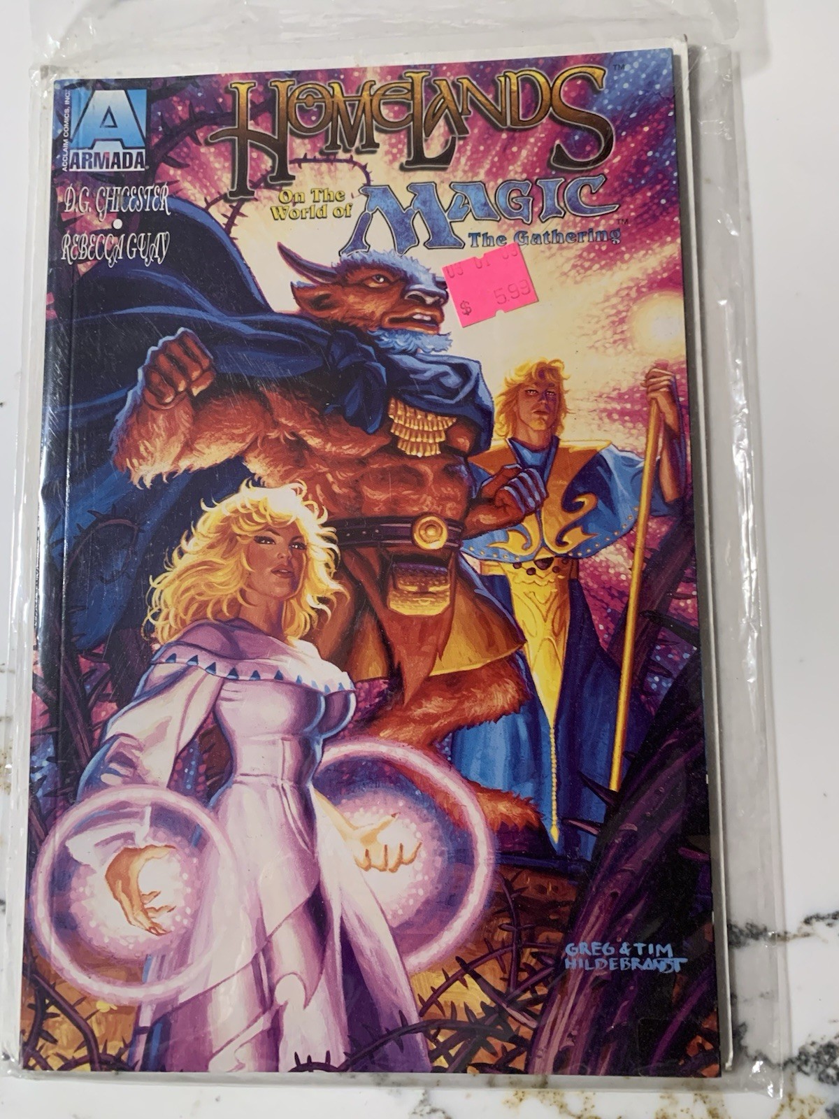 Magic the Gathering: Homelands Comic #1 - Acclaim / Valiant (1996) - NM