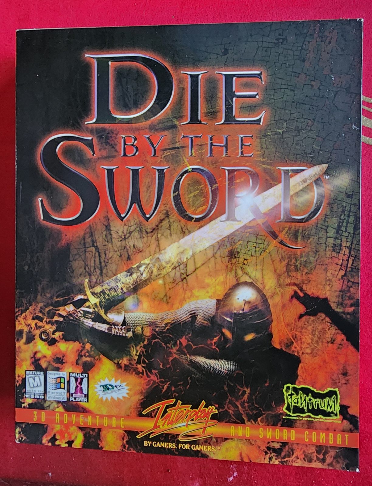 Die By The Sword (1998) PC NEW Factory Sealed BIG BOX US RETAIL STORE EDITION