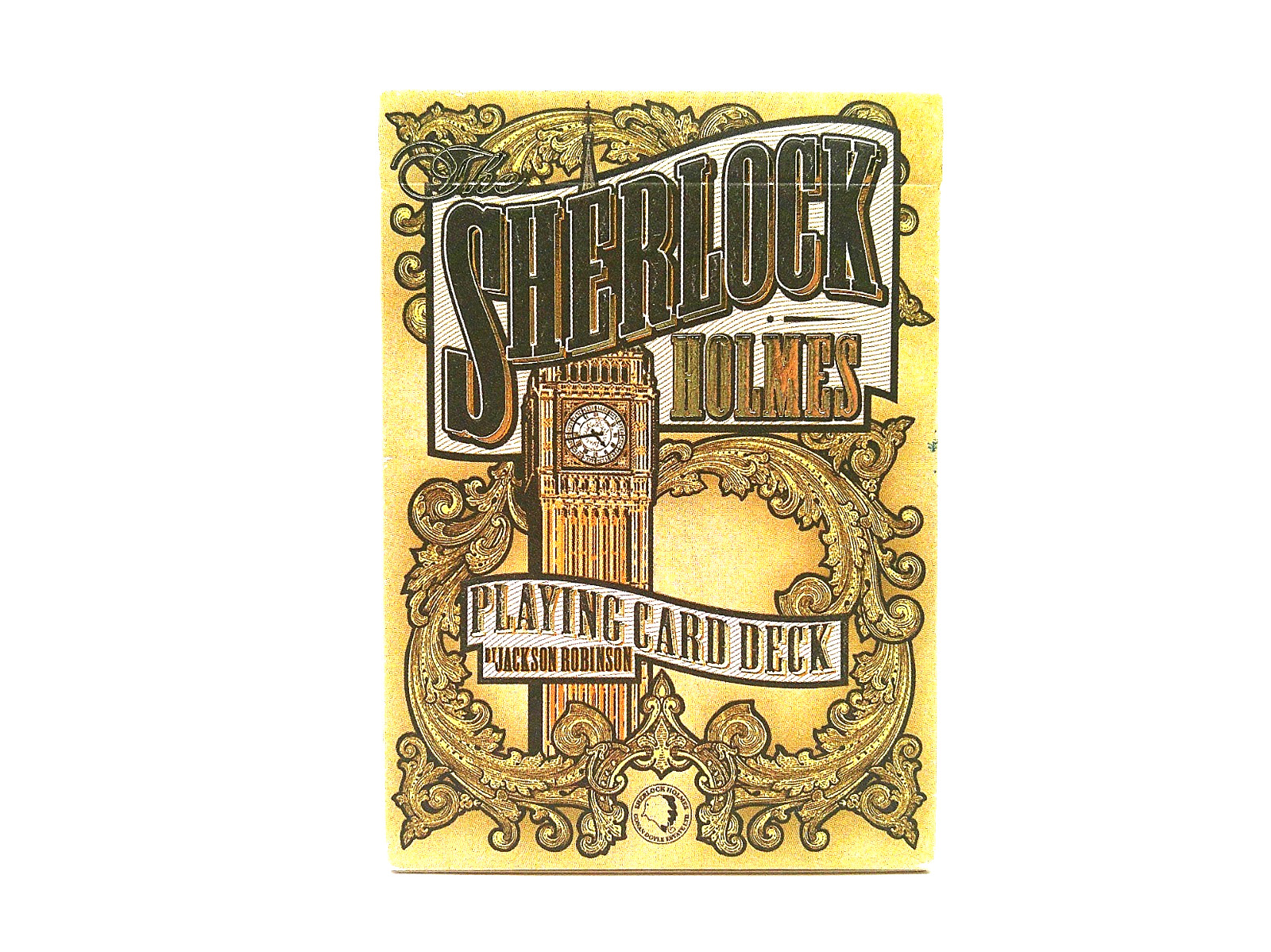 ONE OPENED KINGS WILD SHERLOCK HOLMES BAKER STREET V1 PLAYING CARDS DECK RARE