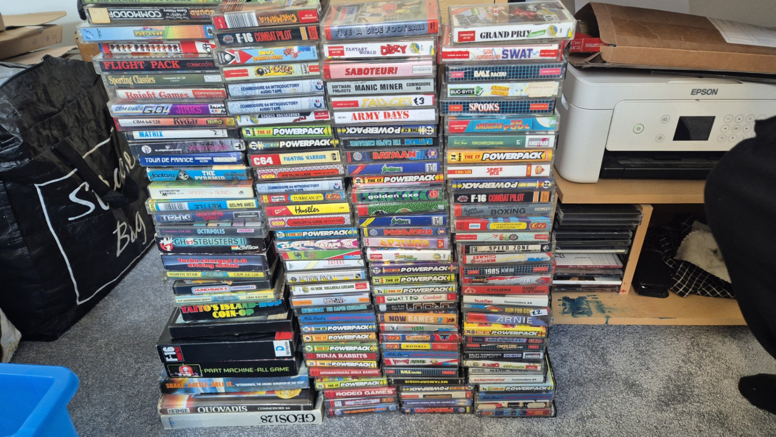 Commodore 64/128 Games, With Free Postage