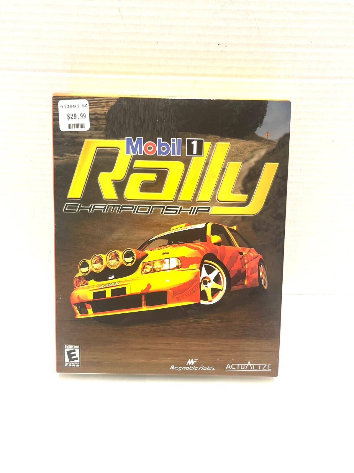 Mobil 1 Rally Championship Magnetic Fields 2000 PC Big Box & Manuals only