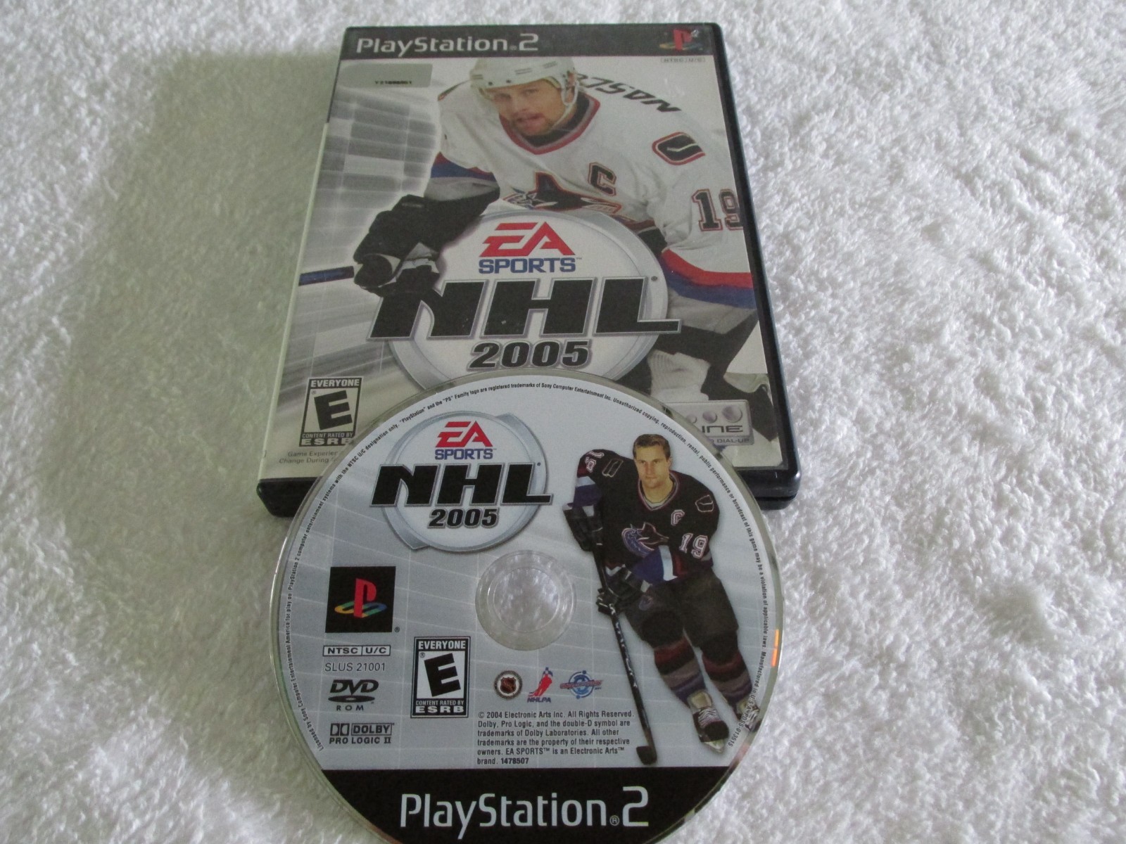 NHL 2005 (Sony PlayStation 2, 2004)  TESTED, WORKING...see pics.  No manual.