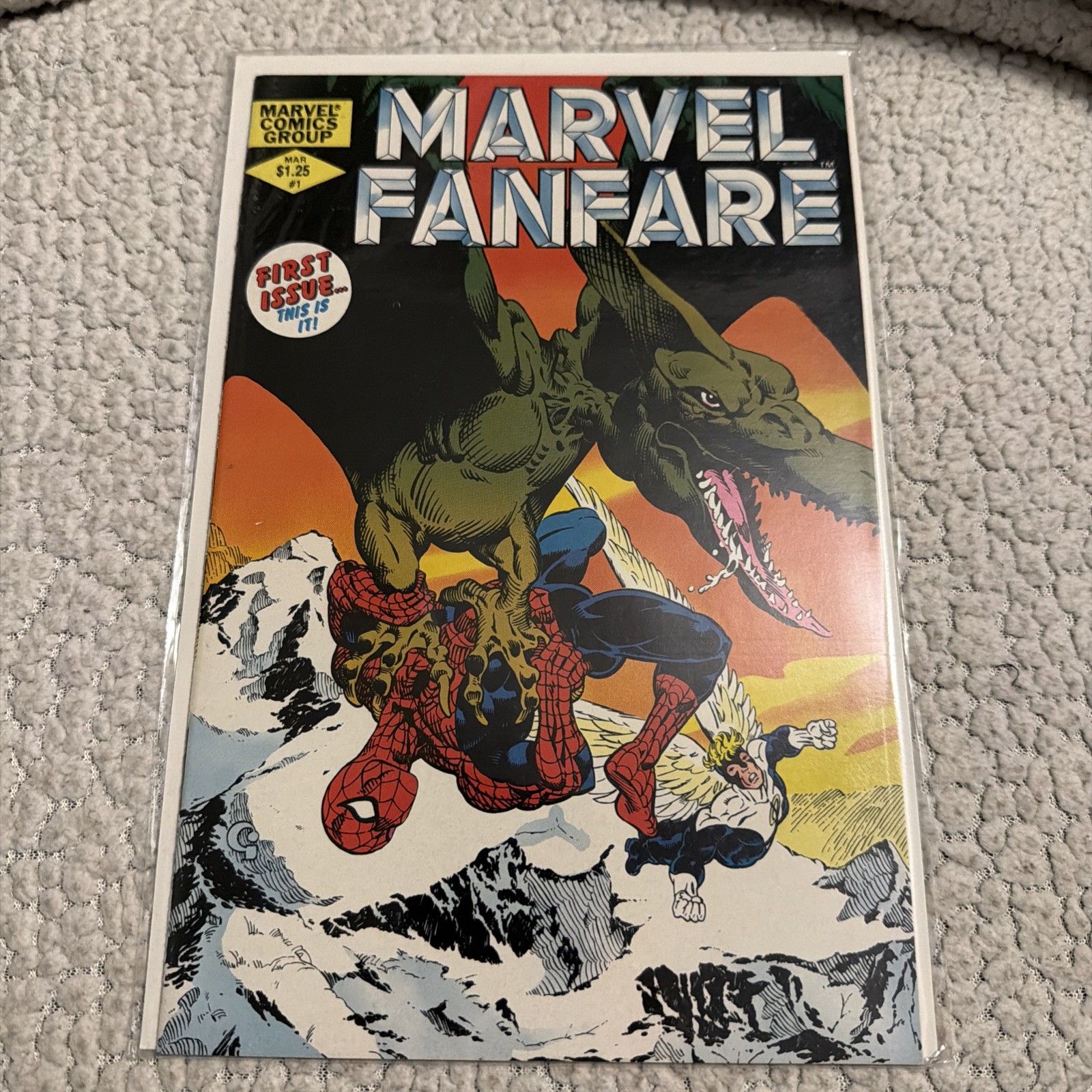 Marvel Fanfare #1 (Marvel Comics March 1982)