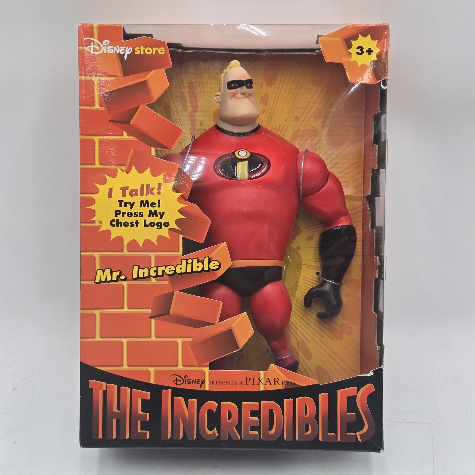 Disney Store Mr. Incredible Light Up Talking Action Figure 11