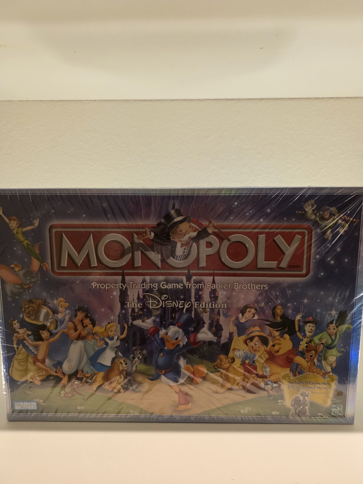 Monopoly Disney Edition Parker Brothers Board Game - New-SEALED Collector pcs