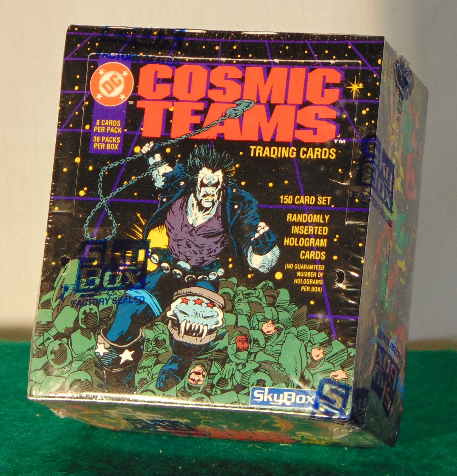 1993 DC COSMIC TEAMS Box--Factory Sealed--36 Packs