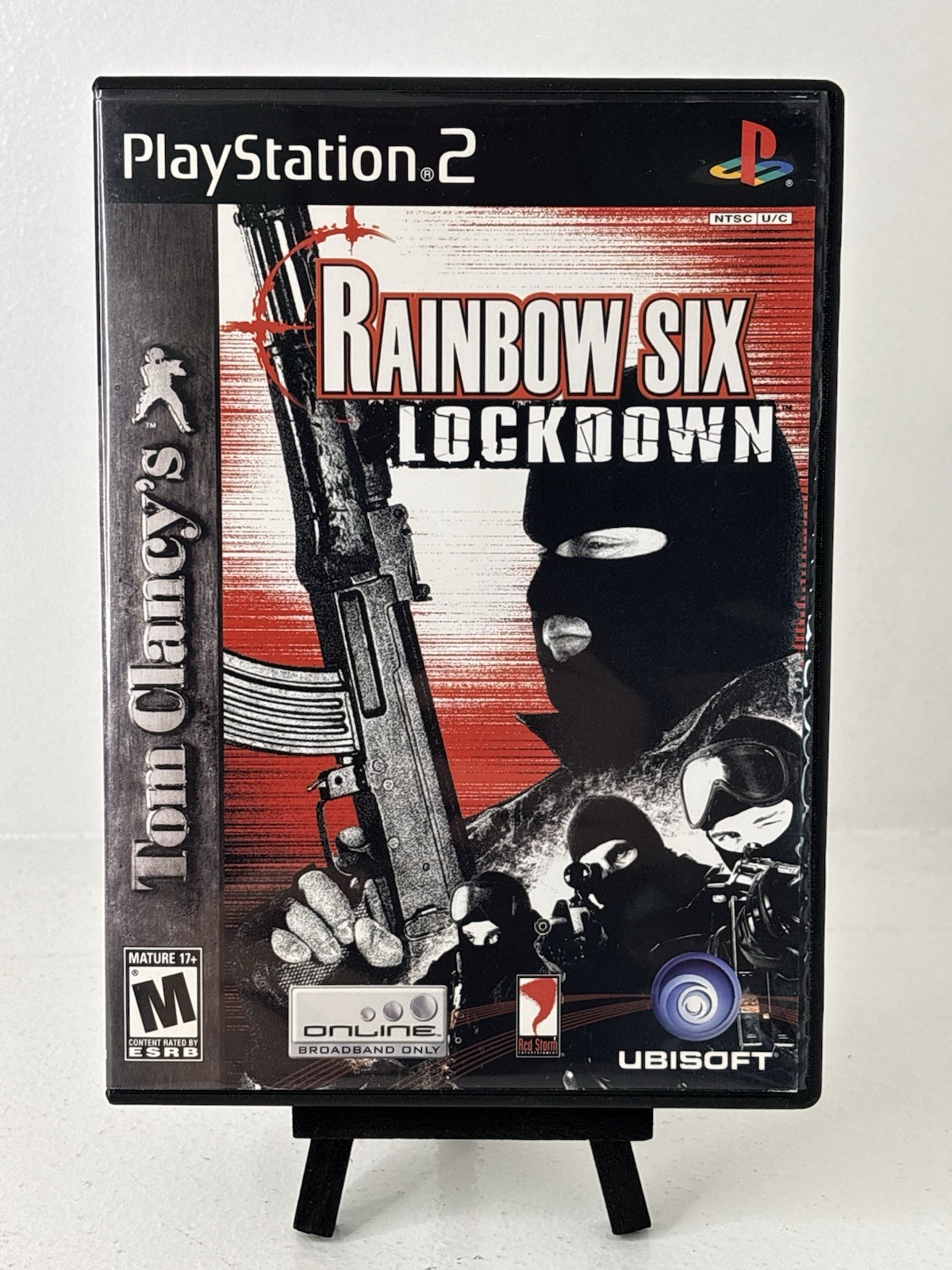 Tom Clancy's Rainbow Six: Lockdown (Sony PlayStation 2, 2005) PS2 Preowned