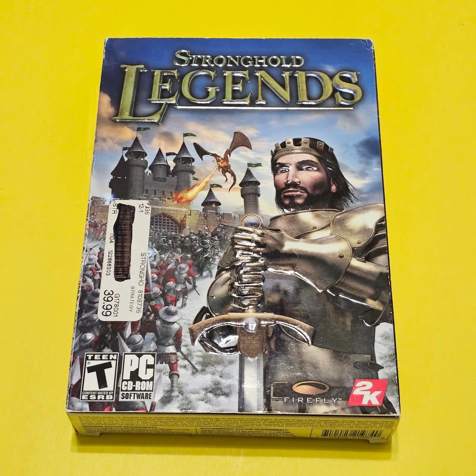 Stronghold Legends Vintage 2006 Boxed PC Computer Strategy Game on CD-ROM