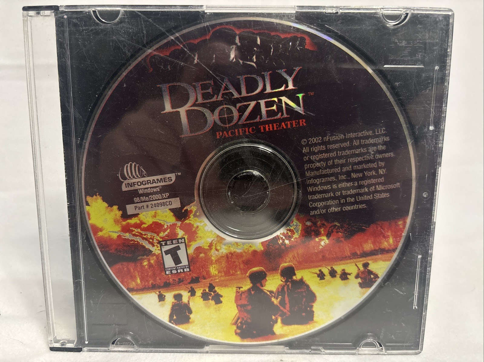 Deadly Dozen: Pacific Theater (PC) Infogrames - Windows 98/ME/2000/XP -DISC ONLY