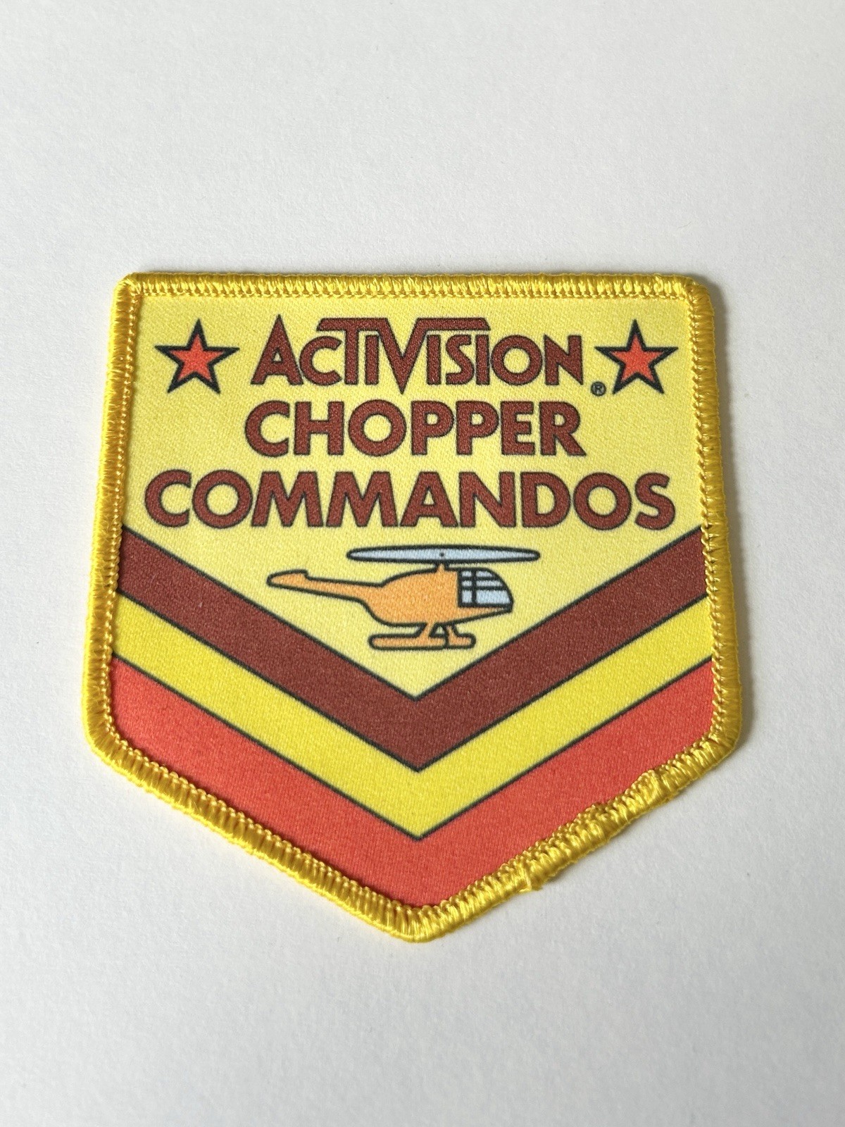 Activision Chopper Command Commando Patch Atari NEW