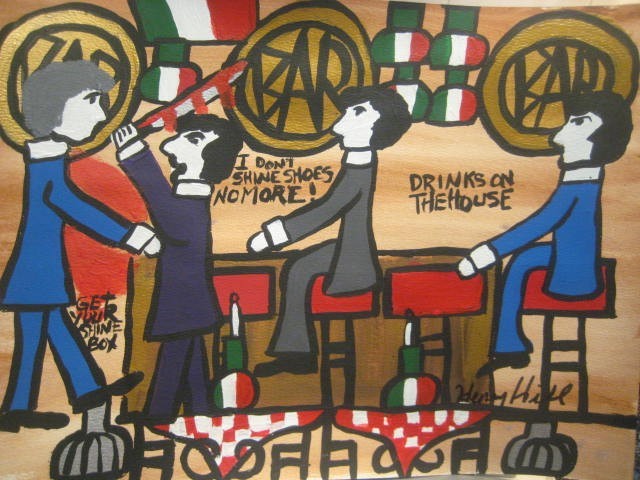 HENRY HILL PAINTING GOODFELLA GANGSTERS GET YOUR SHINEBOX