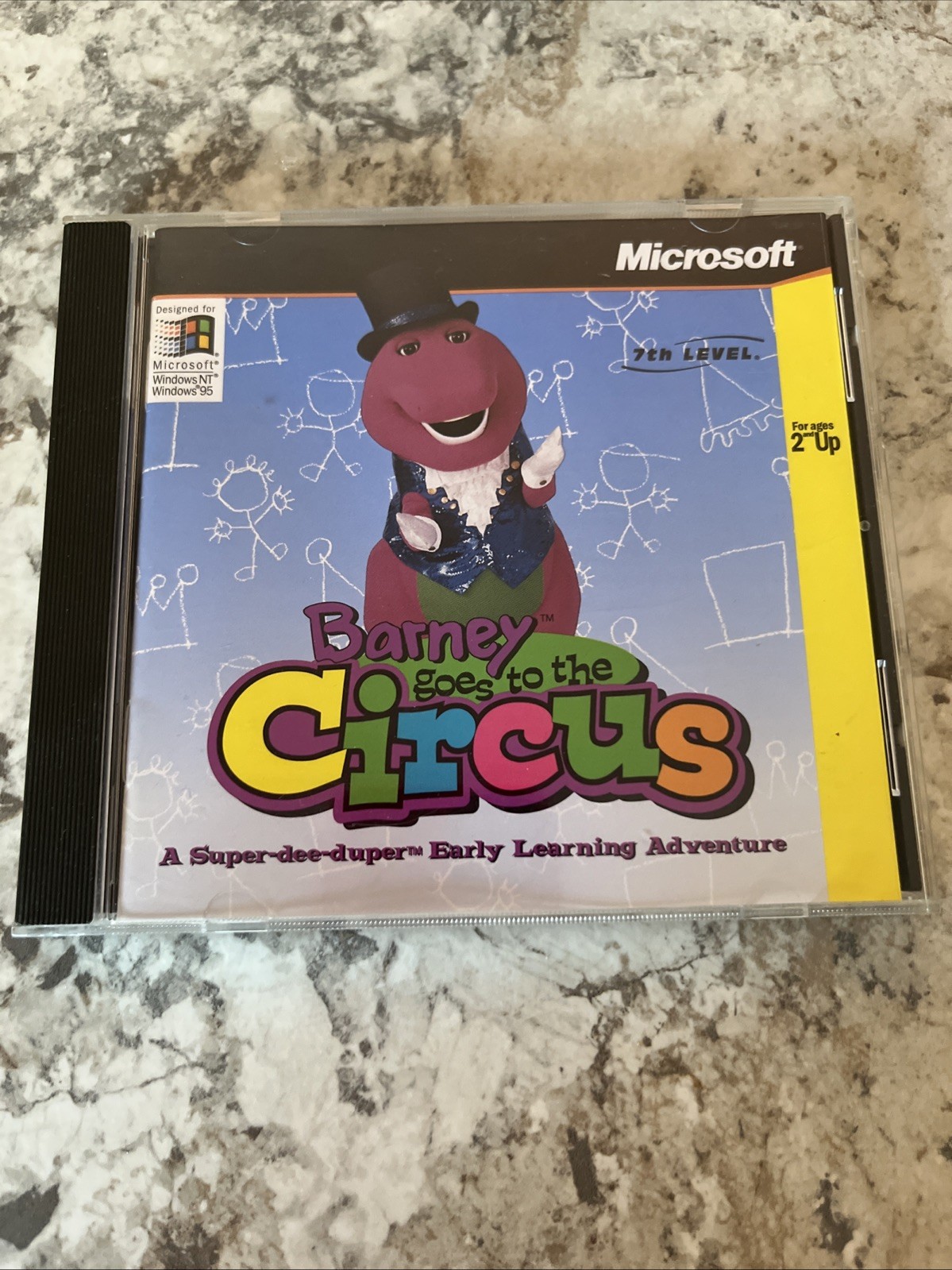 Microsoft Windows 95 Barney Goes To The Circus 7th Level