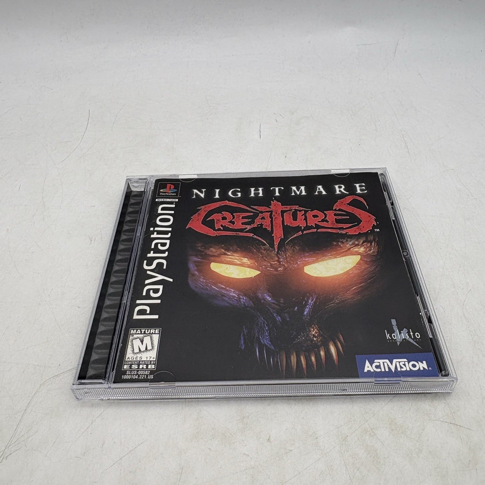 Nightmare Creatures Sony PlayStation 1 PS1 BL Complete w/ Manual CIB Tested