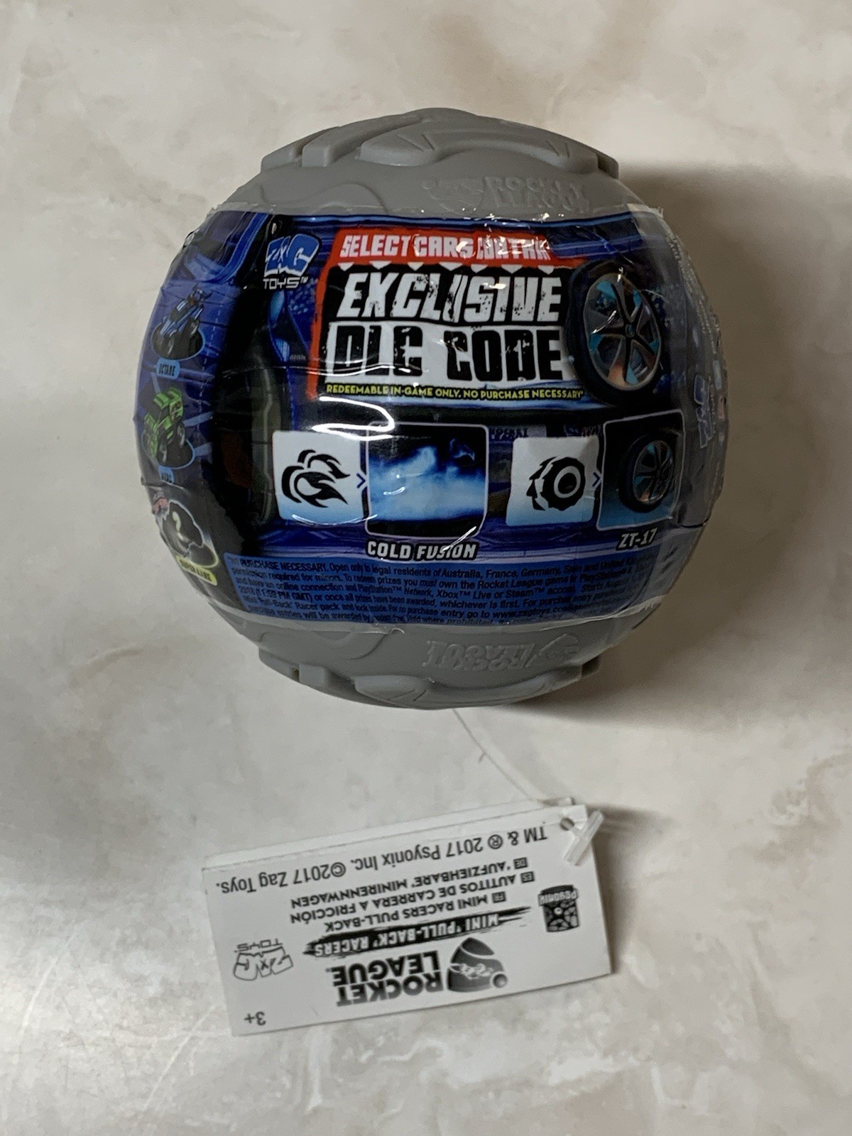 Rocket League Breakout Type-S Mini Car Mini Pull-Back Racers Series 1 New Sealed