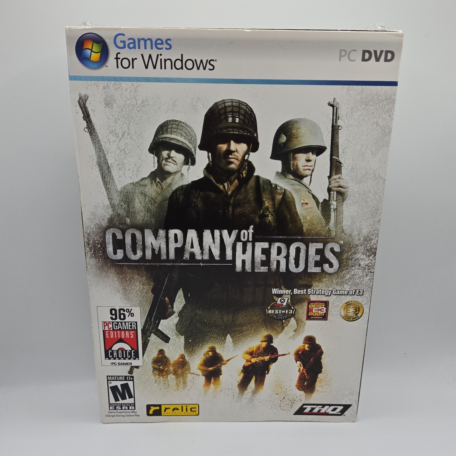 Company of Heroes (PC, 2006) Big Box - PC Game - Rare - Brand New Sealed
