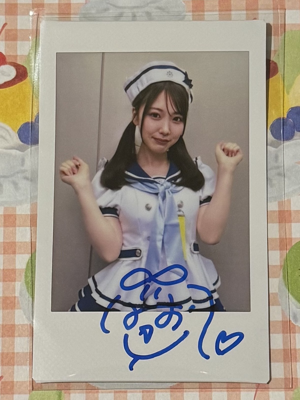Mio Ishikawa Autograph Cheki Photo Limited Japanese