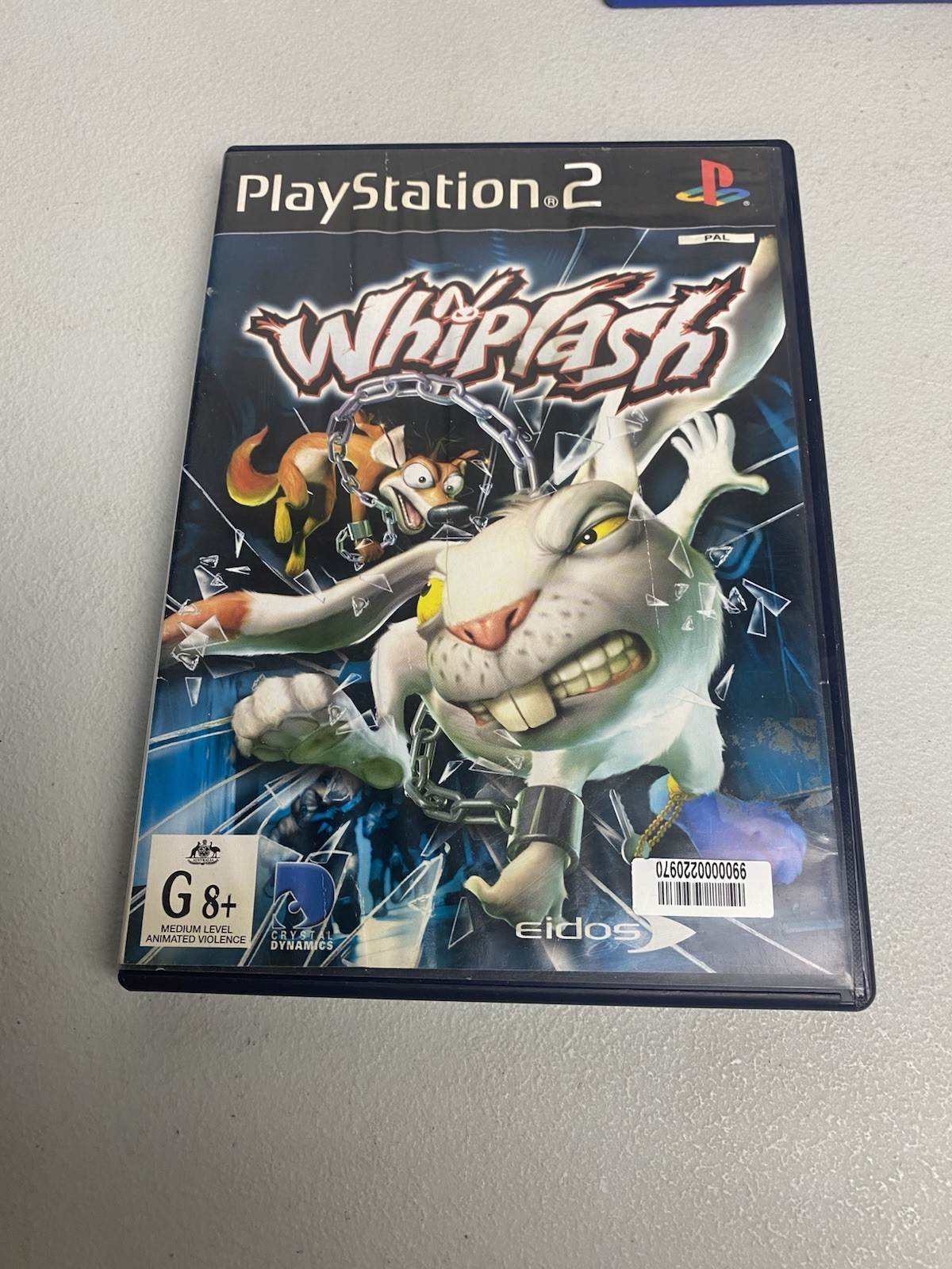 PLAYSTATION 2 GAME WHIPLASH (NO MANUAL) (T38)