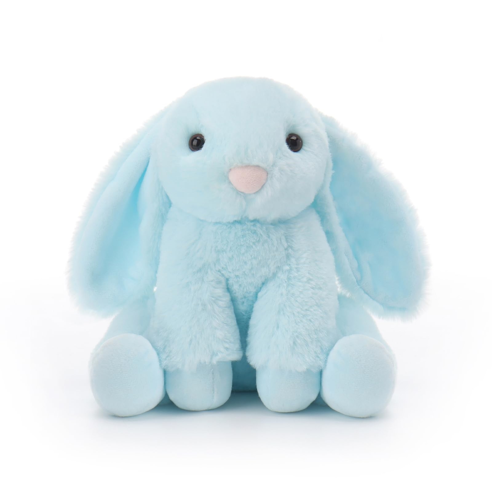 Apricot Lamb Toys Plush Light Blue Bunny Rabbit Stuffed Animal Soft 8\'\'