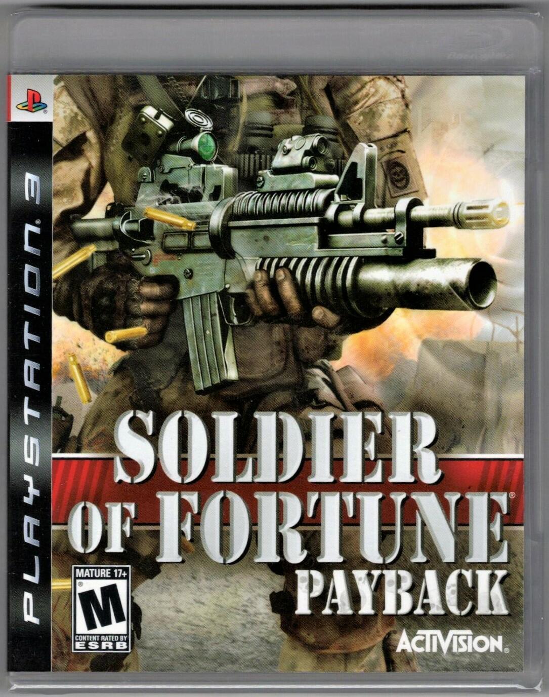 Soldier of Fortune: Payback PS3 (Brand New Factory Sealed US Version) Playstatio