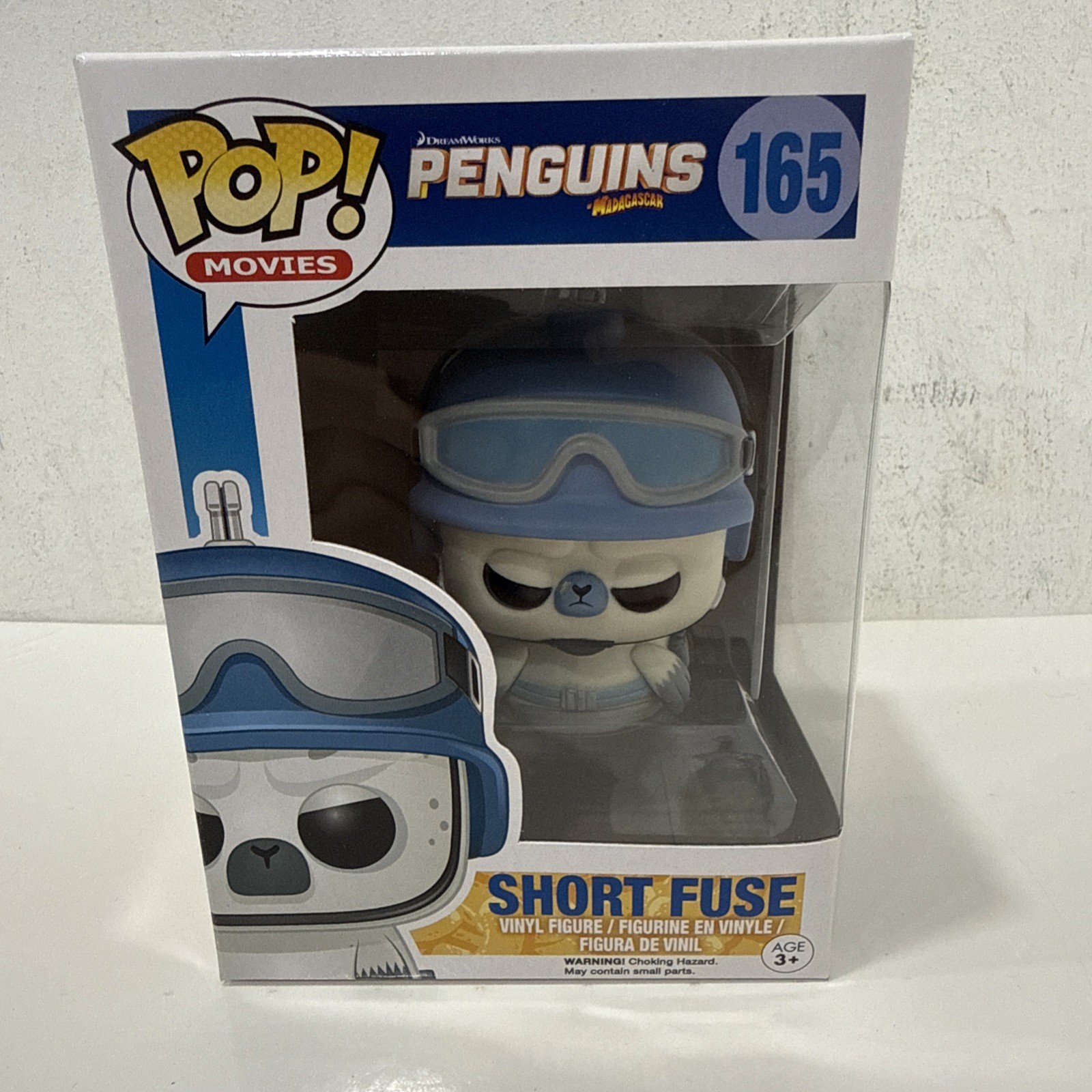 Funko Pop Movies Penguins of Madagascar Short Fuse Vinyl Figure #165