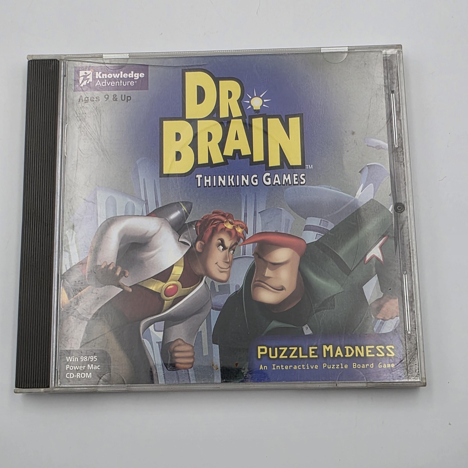 Dr. Brain Puzzle Madness Windows 98 Power Macintosh CD-ROM Knowledge Adventure