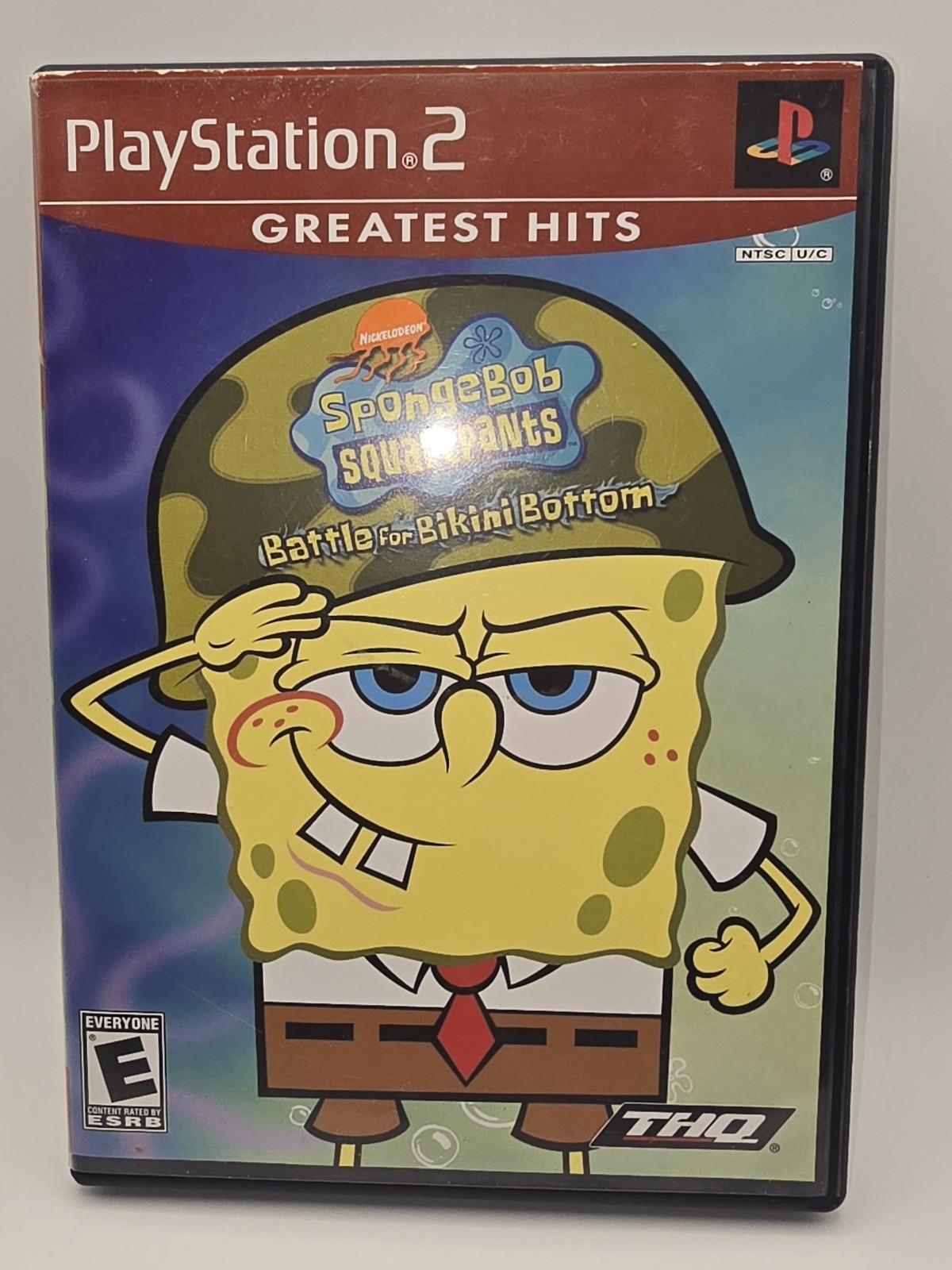Spongebob Squarepants-The Battle for Bikini Bottom - Sony PlayStation 2 -653