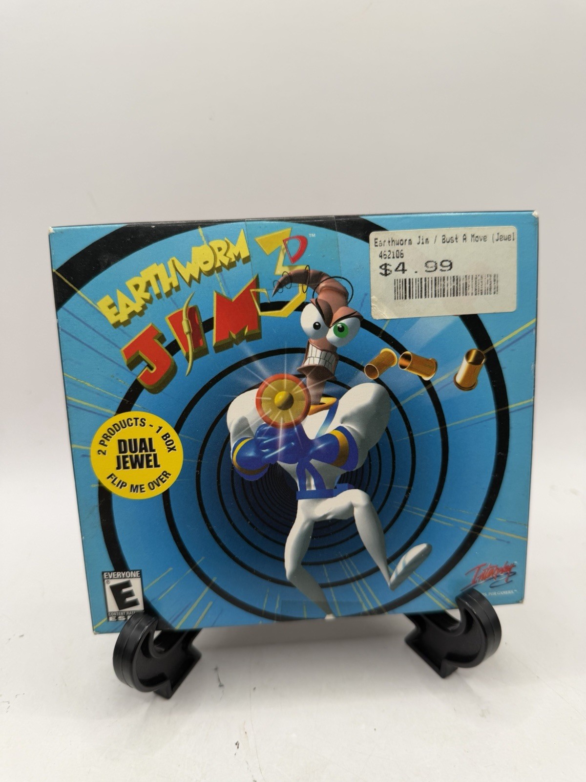 *Factory Sealed* Earthworm Jim 3D & Bust a Move 4 PC Double Pack Fast Shipping