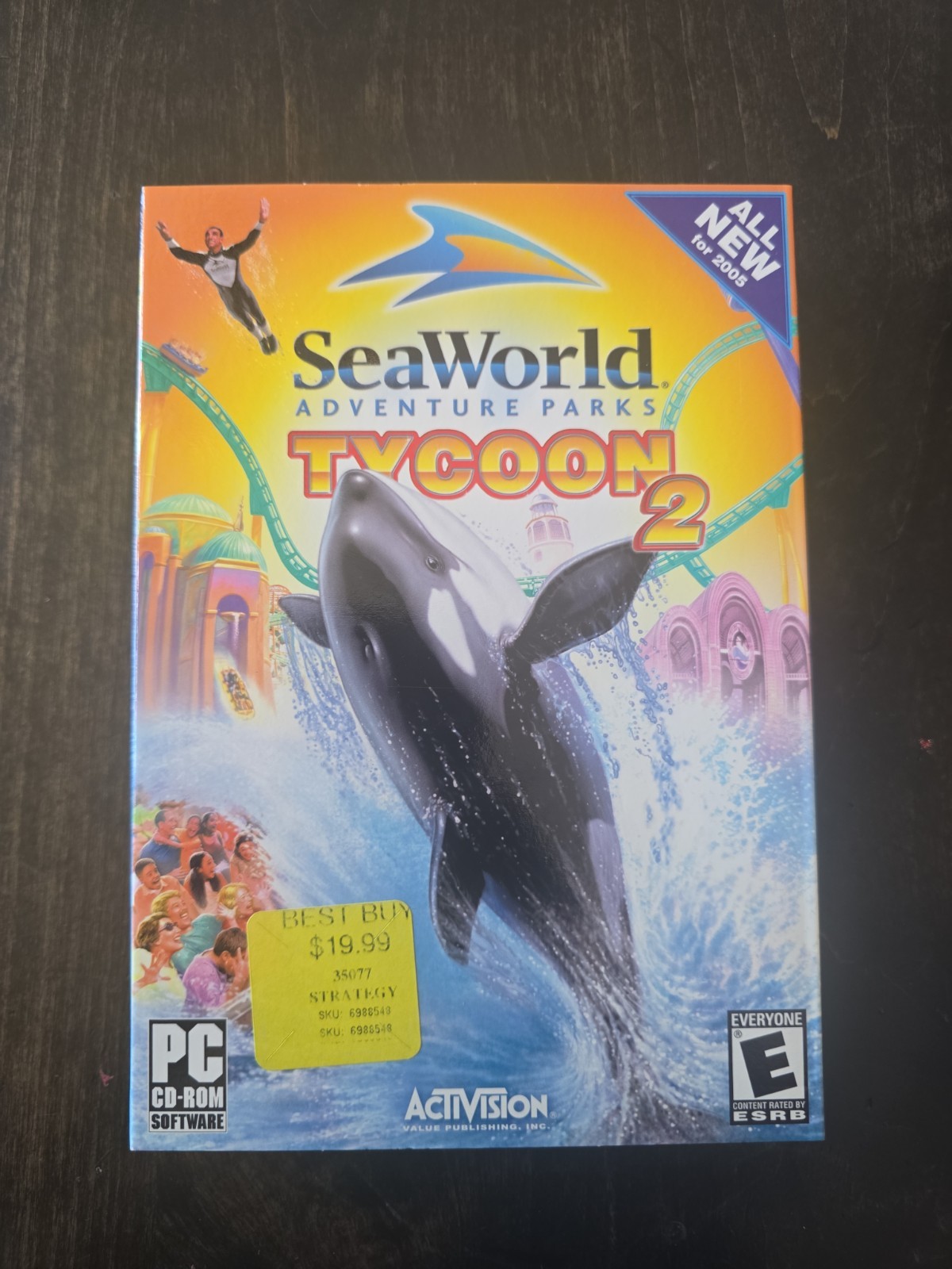 Sea World Tycoon 2 for PC CD-ROM Game (Brand New, Sealed) Activision 2005